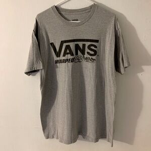 Vans Men’s Gray Warped Tour 25 Years Tee Shirt XL EXTRA LARGE